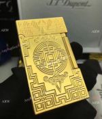 Copy S T Dupont Yellow Gold Lighter - AAA Replica
